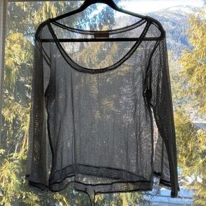 Language 3/4 sleeve M sweater.